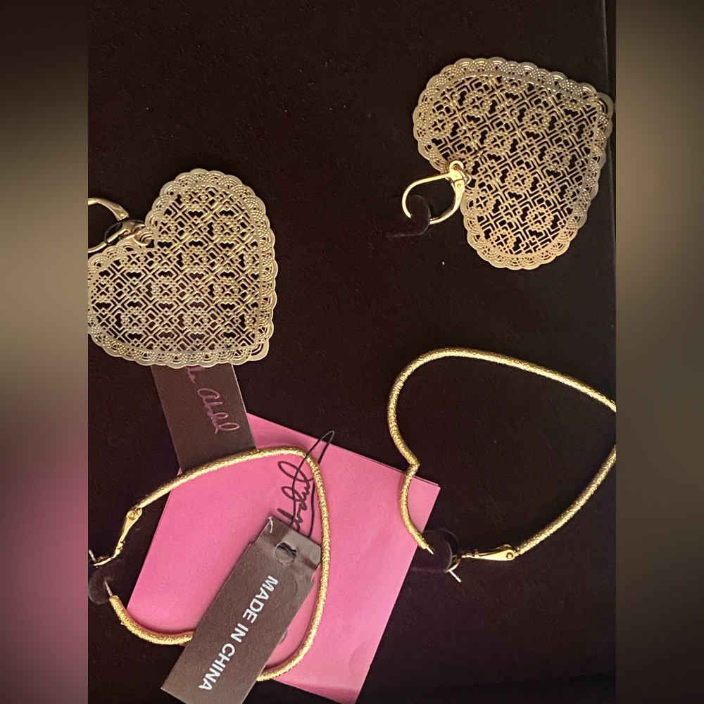 Paula Abdul Signature Gold Jewelry Set